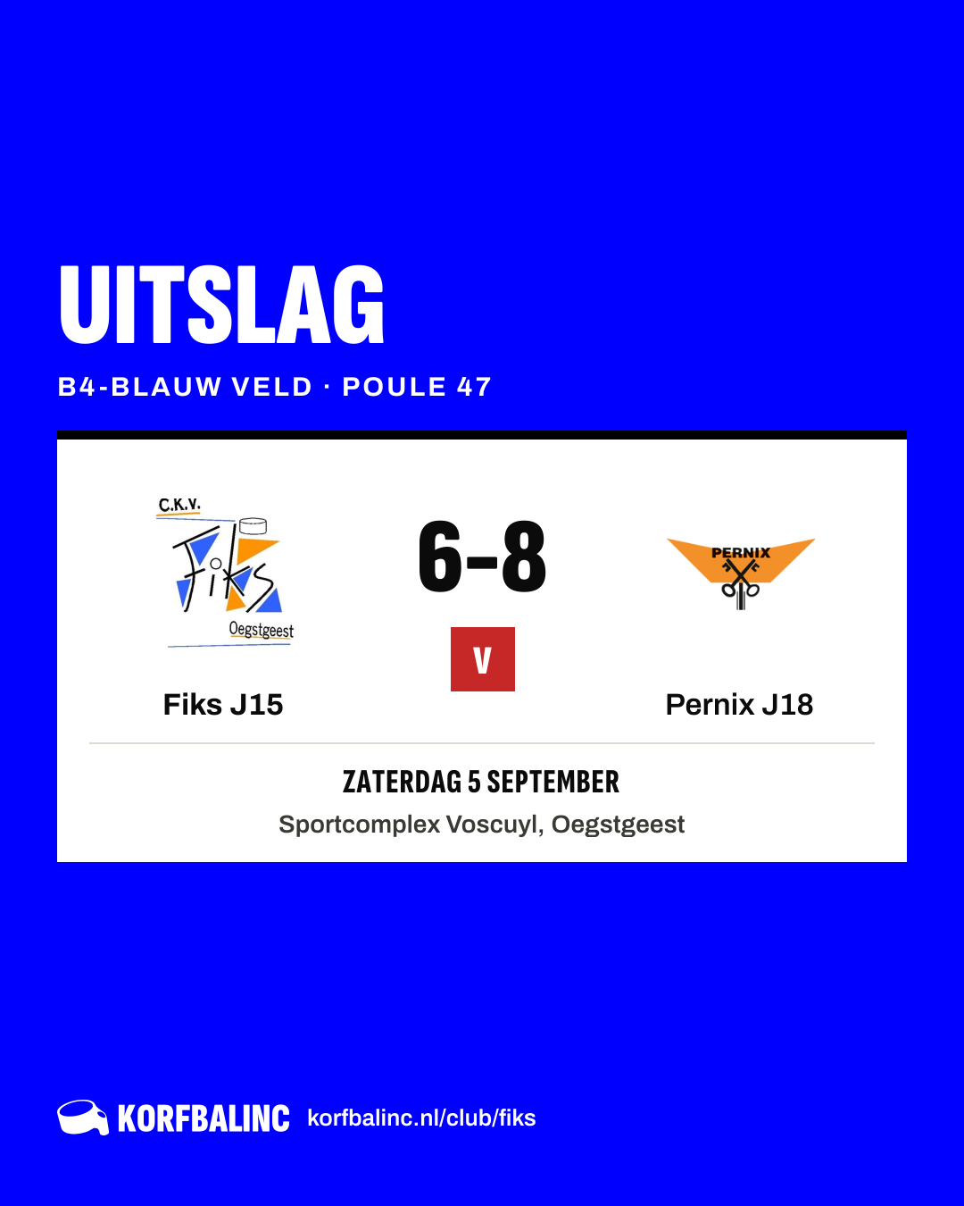 Fiks J15 - Pernix J18
