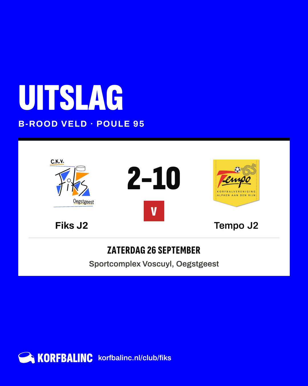 Fiks J2 - Tempo J2