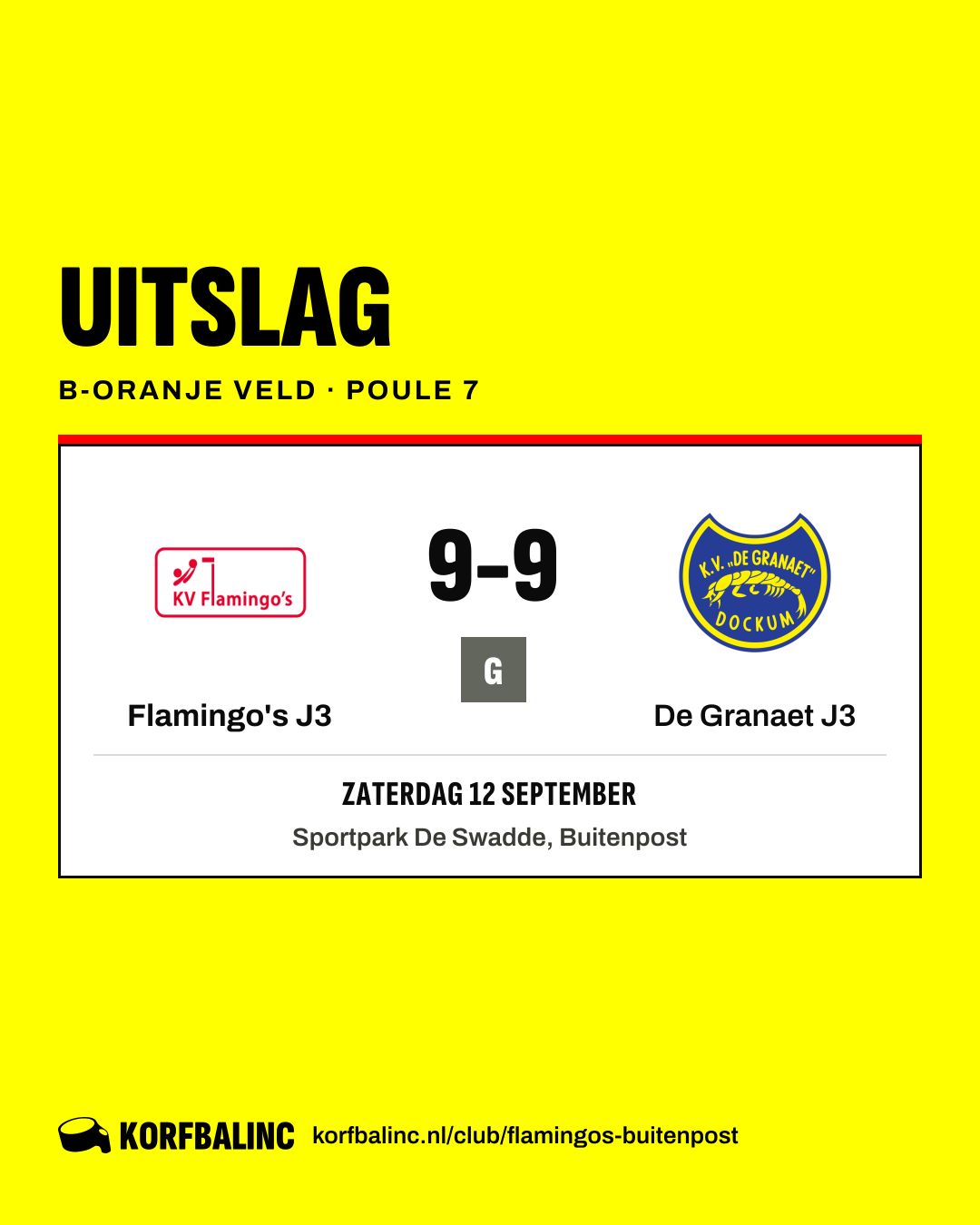 Flamingo's J3 - De Granaet J3