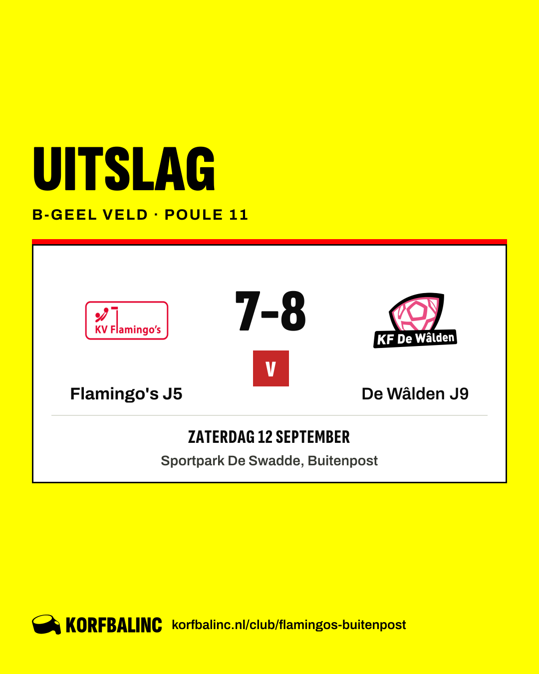 Flamingo's J5 - De Wâlden J9