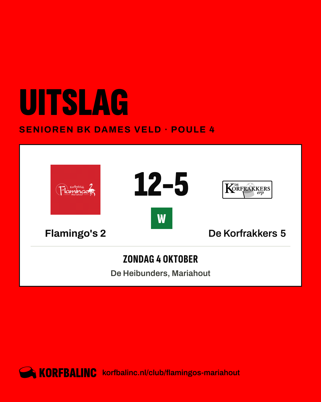 Flamingo's 2 - De Korfrakkers 5