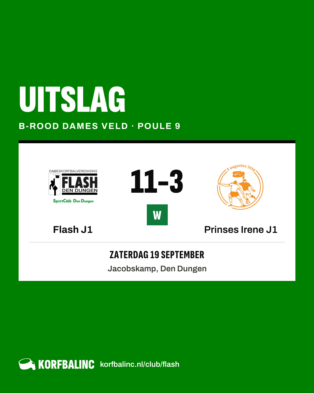 Flash J1 - Prinses Irene J1