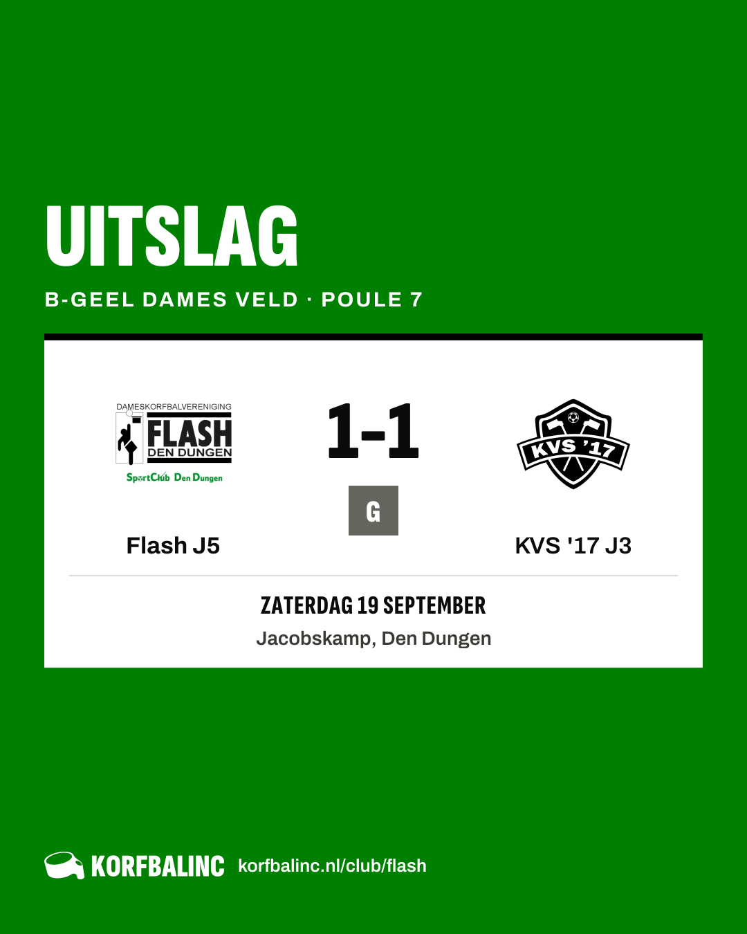 Flash J5 - KVS '17 J3