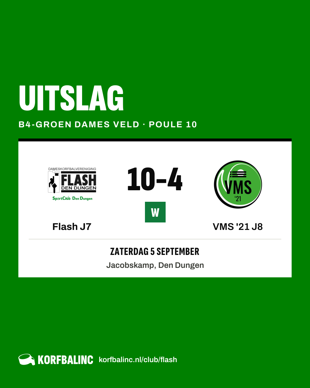Flash J7 - VMS '21 J8