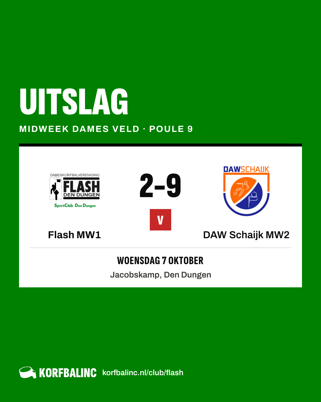 Flash MW1 - DAW Schaijk MW2
