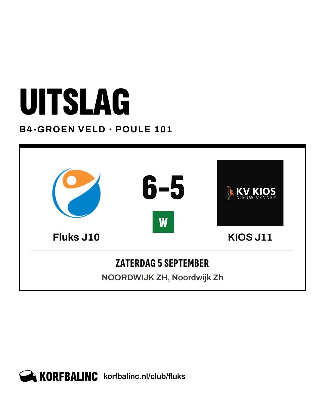 Fluks J10 - KIOS J11