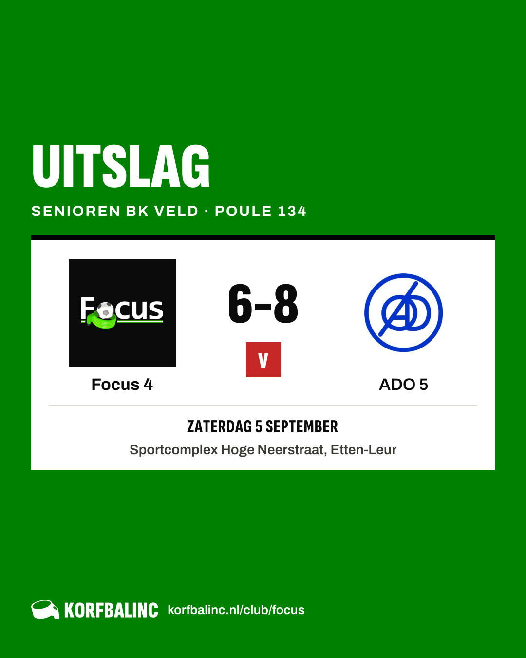 Focus 4 - ADO 5
