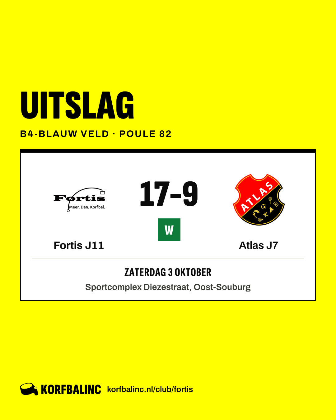 Fortis J11 - Atlas J7