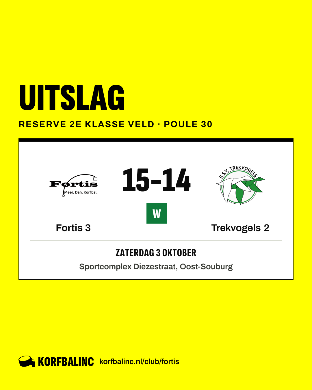 Fortis 3 - Trekvogels 2