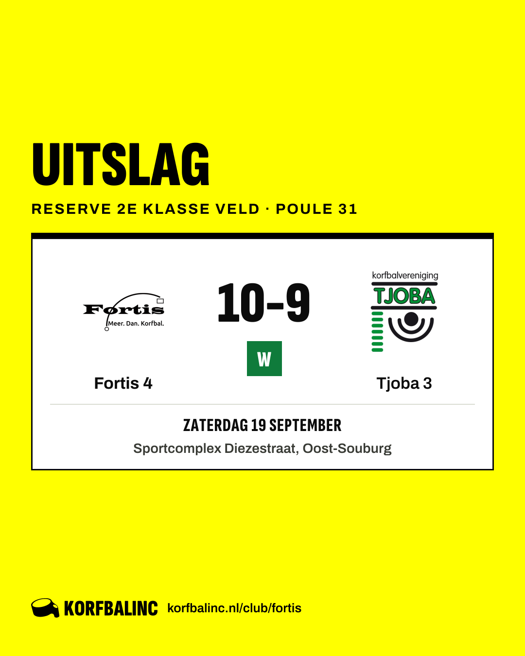 Fortis 4 - Tjoba 3