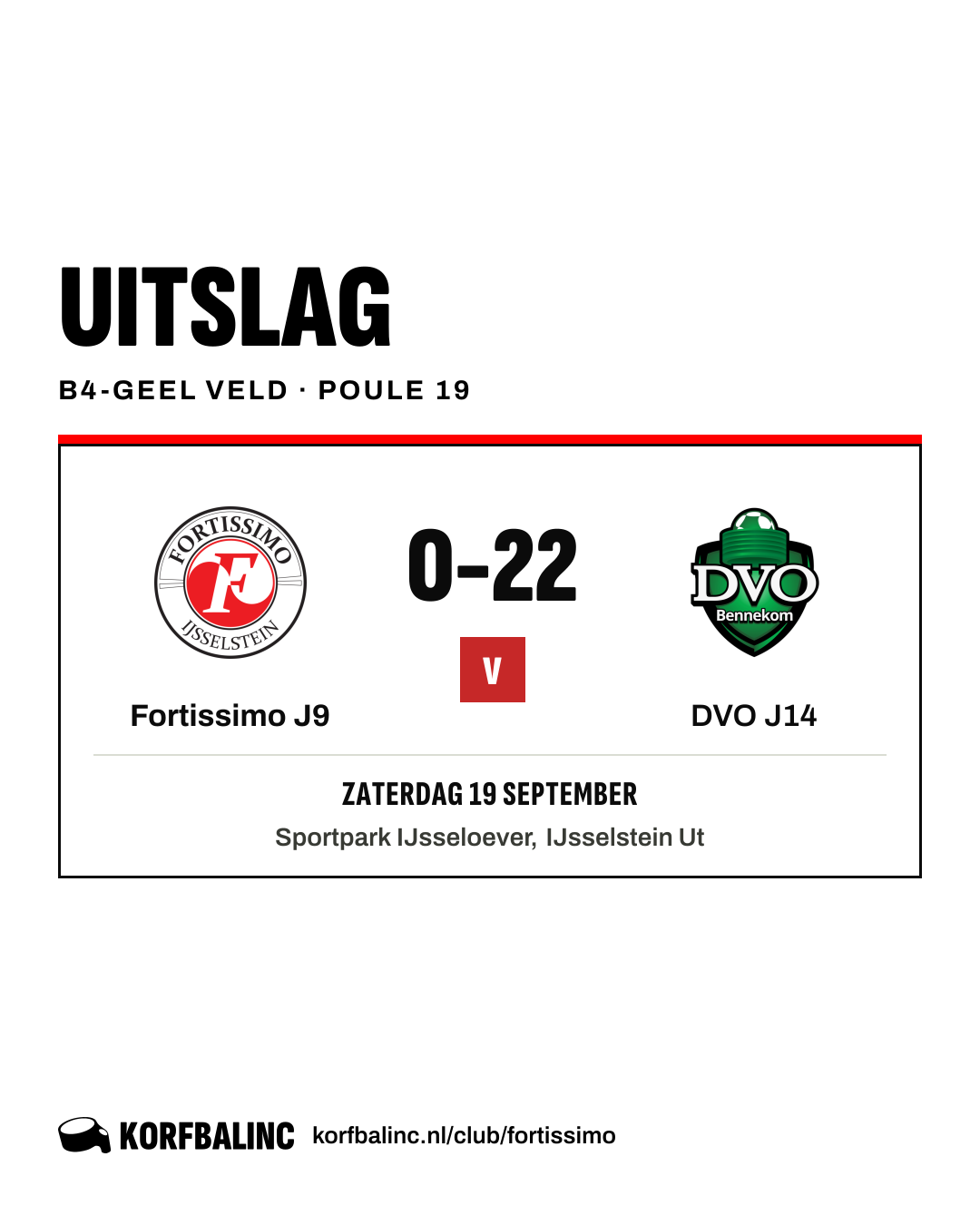 Fortissimo J9 - DVO J14