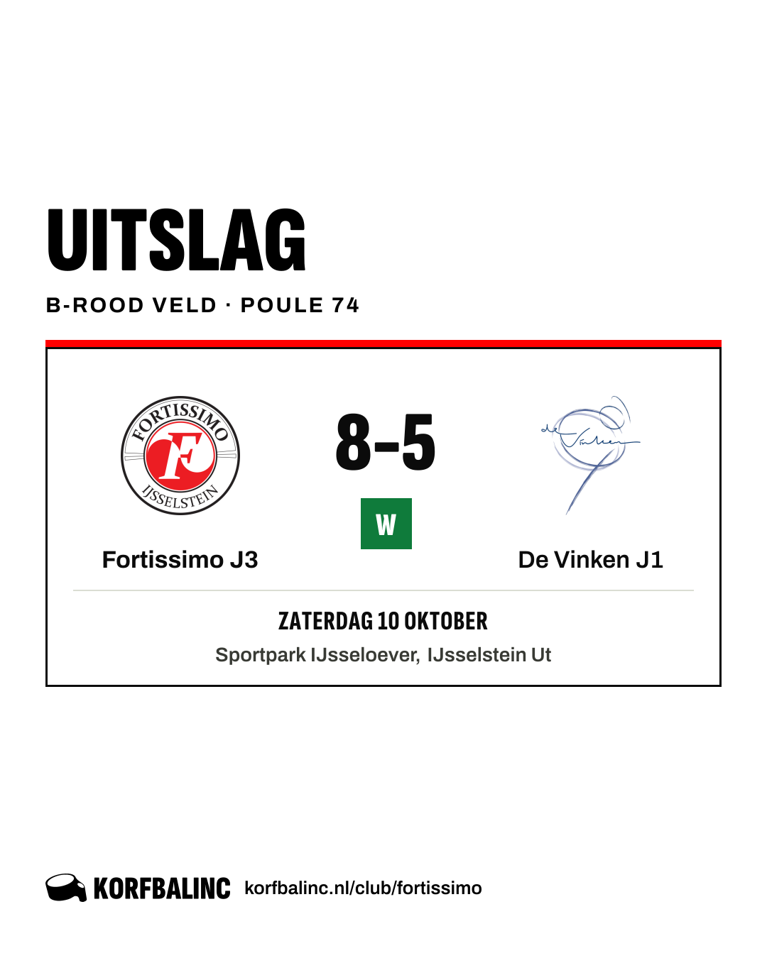 Fortissimo J3 - De Vinken J1