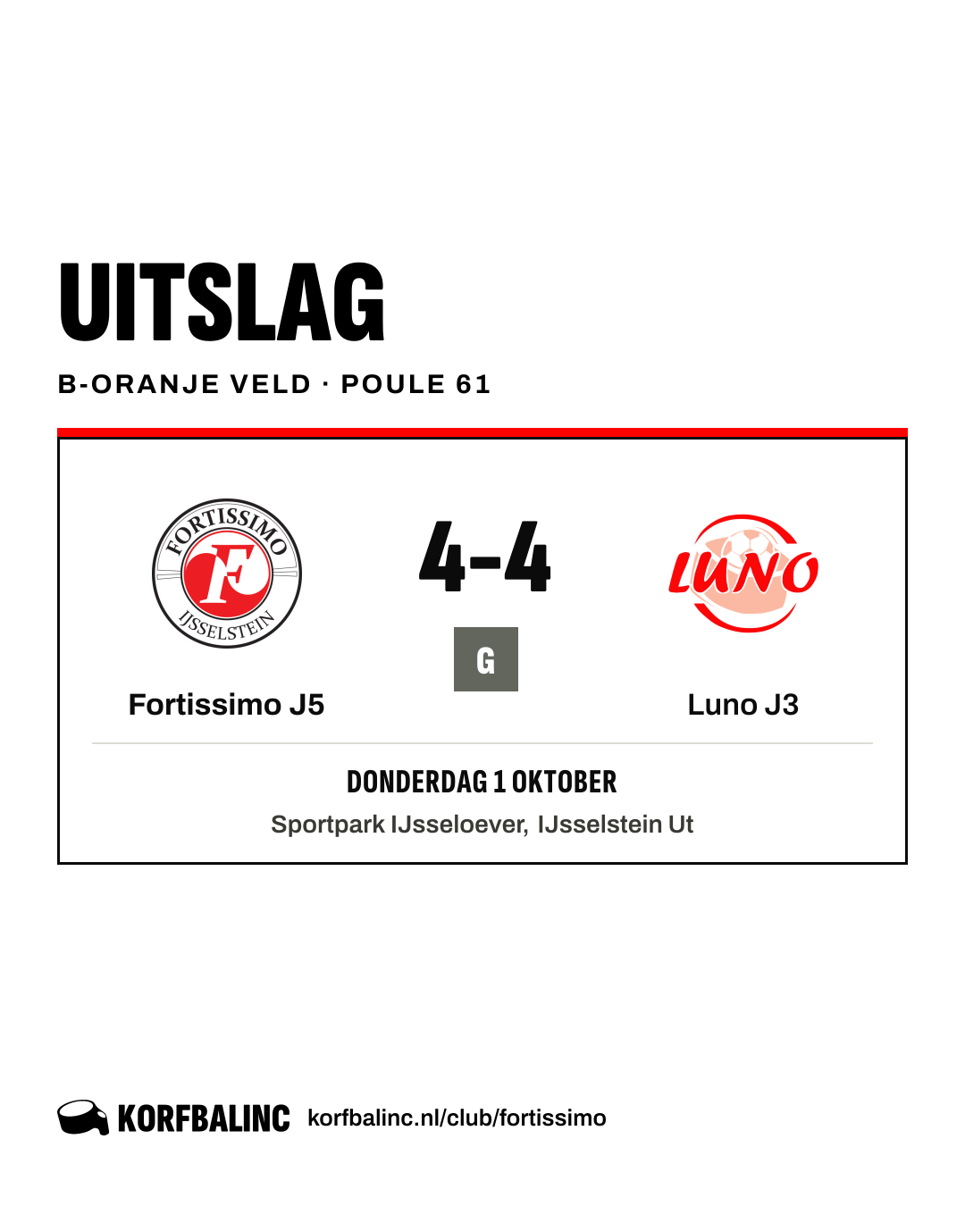 Fortissimo J5 - Luno J3