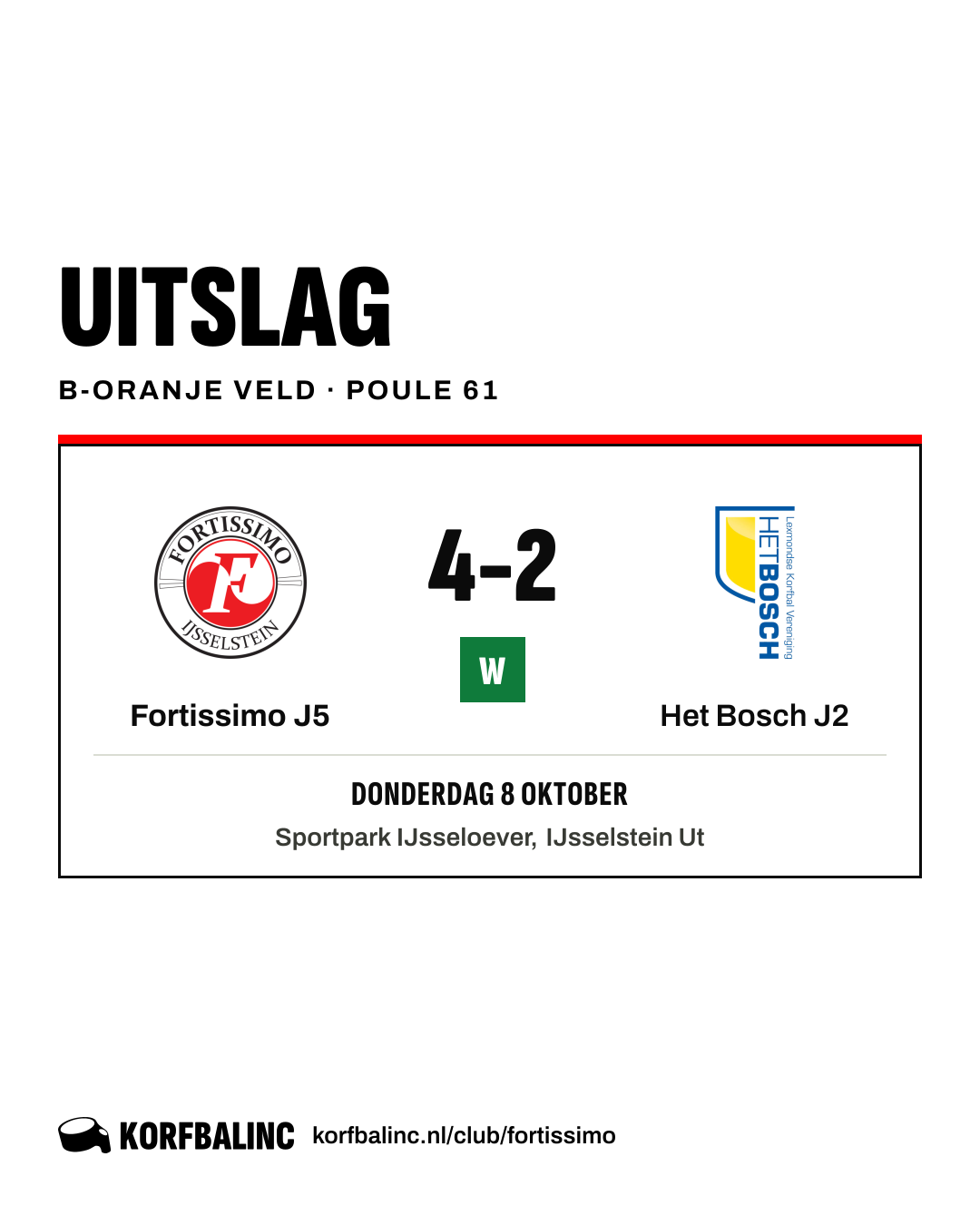 Fortissimo J5 - Het Bosch J2