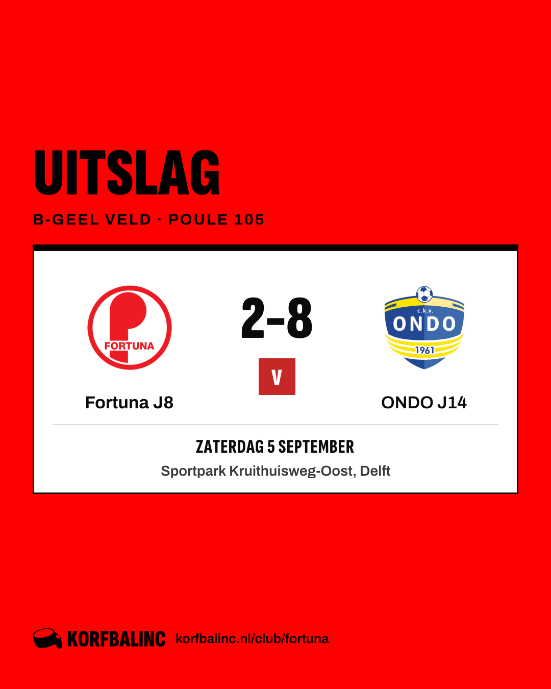 Fortuna J8 - ONDO J14