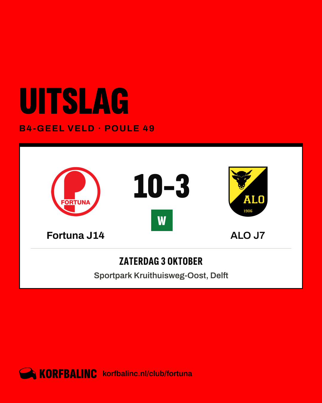Fortuna J14 - ALO J7