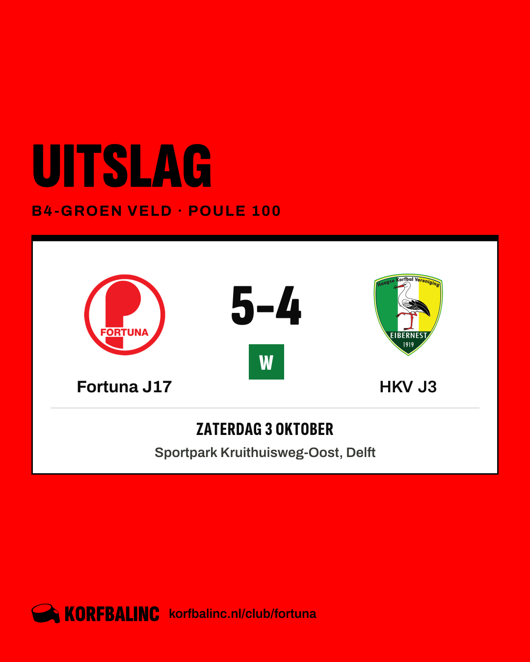 Fortuna J17 - HKV J3