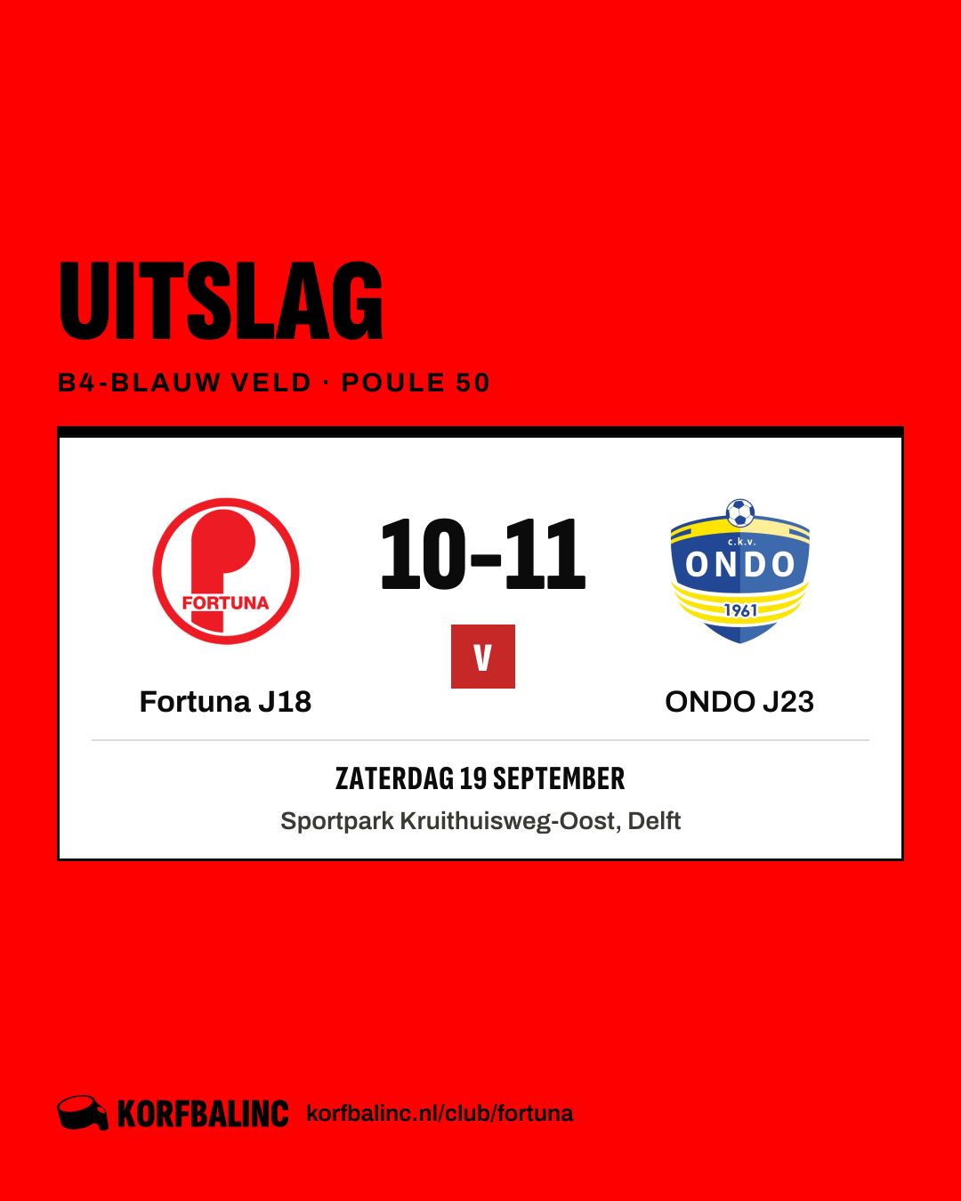 Fortuna J18 - ONDO J23