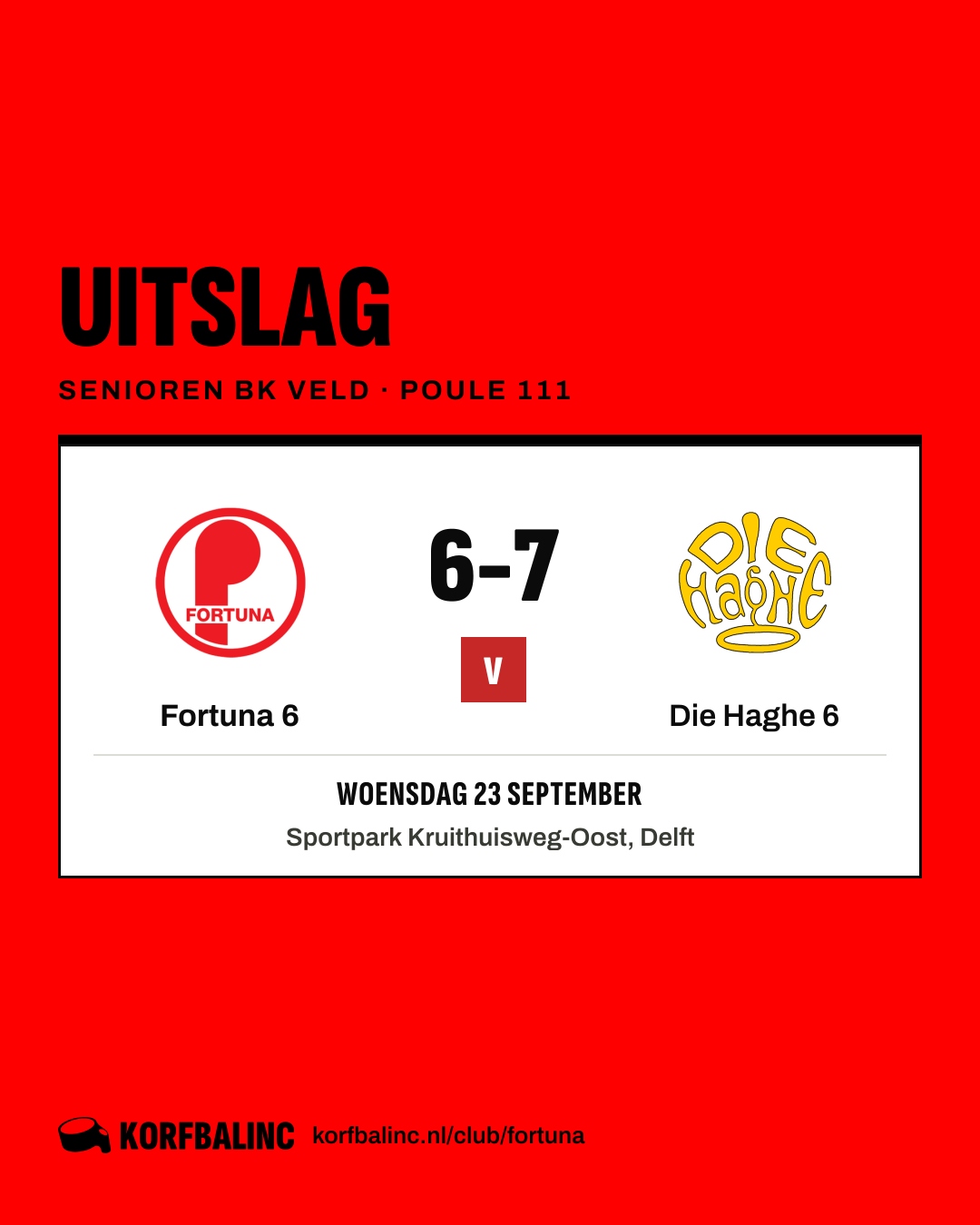 Fortuna 6 - Die Haghe 6