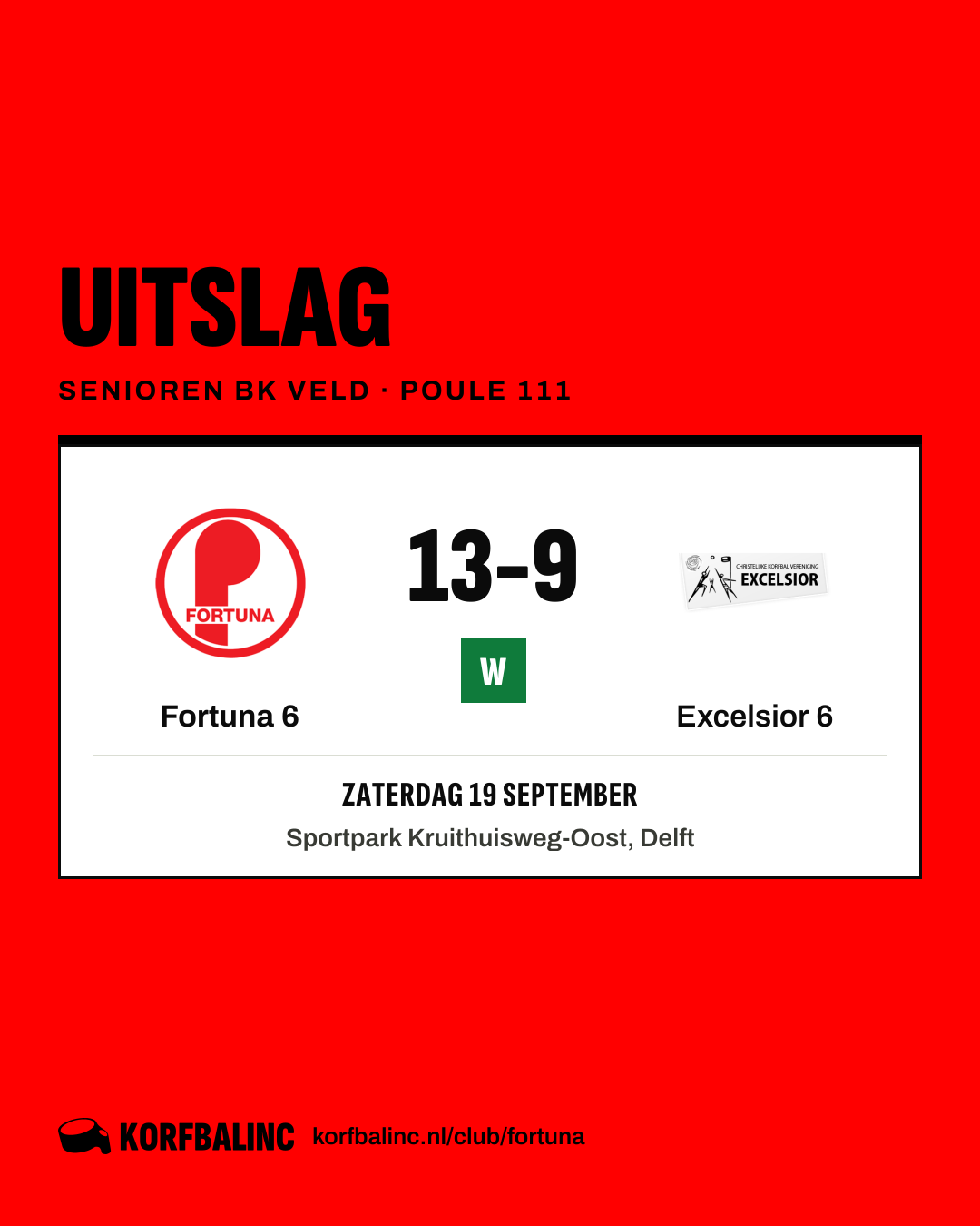 Fortuna 6 - Excelsior 6