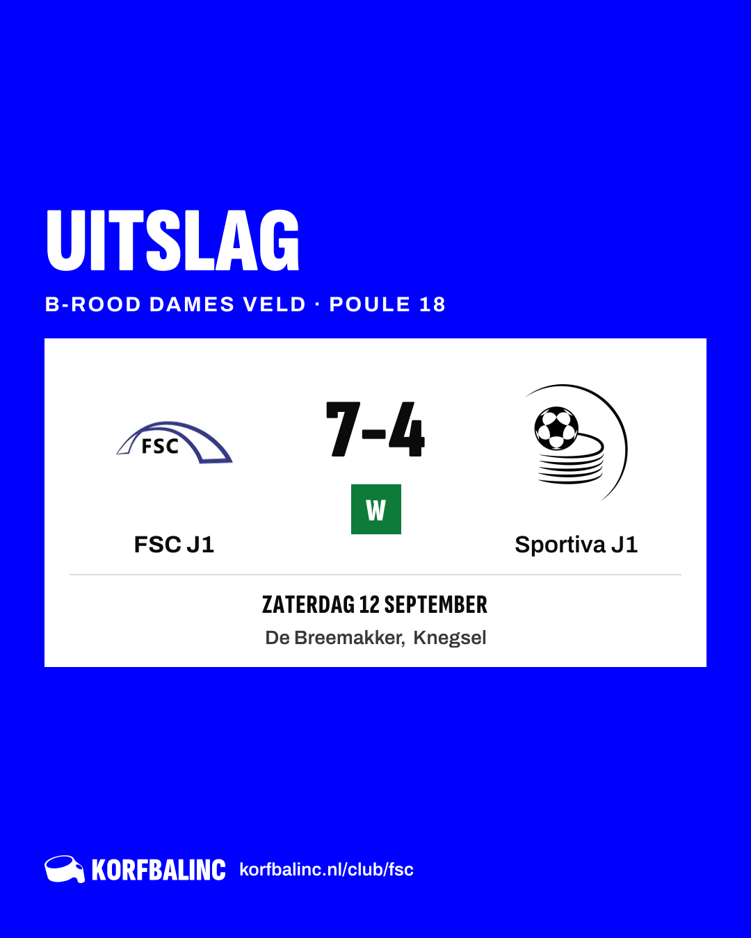 FSC J1 - Sportiva J1