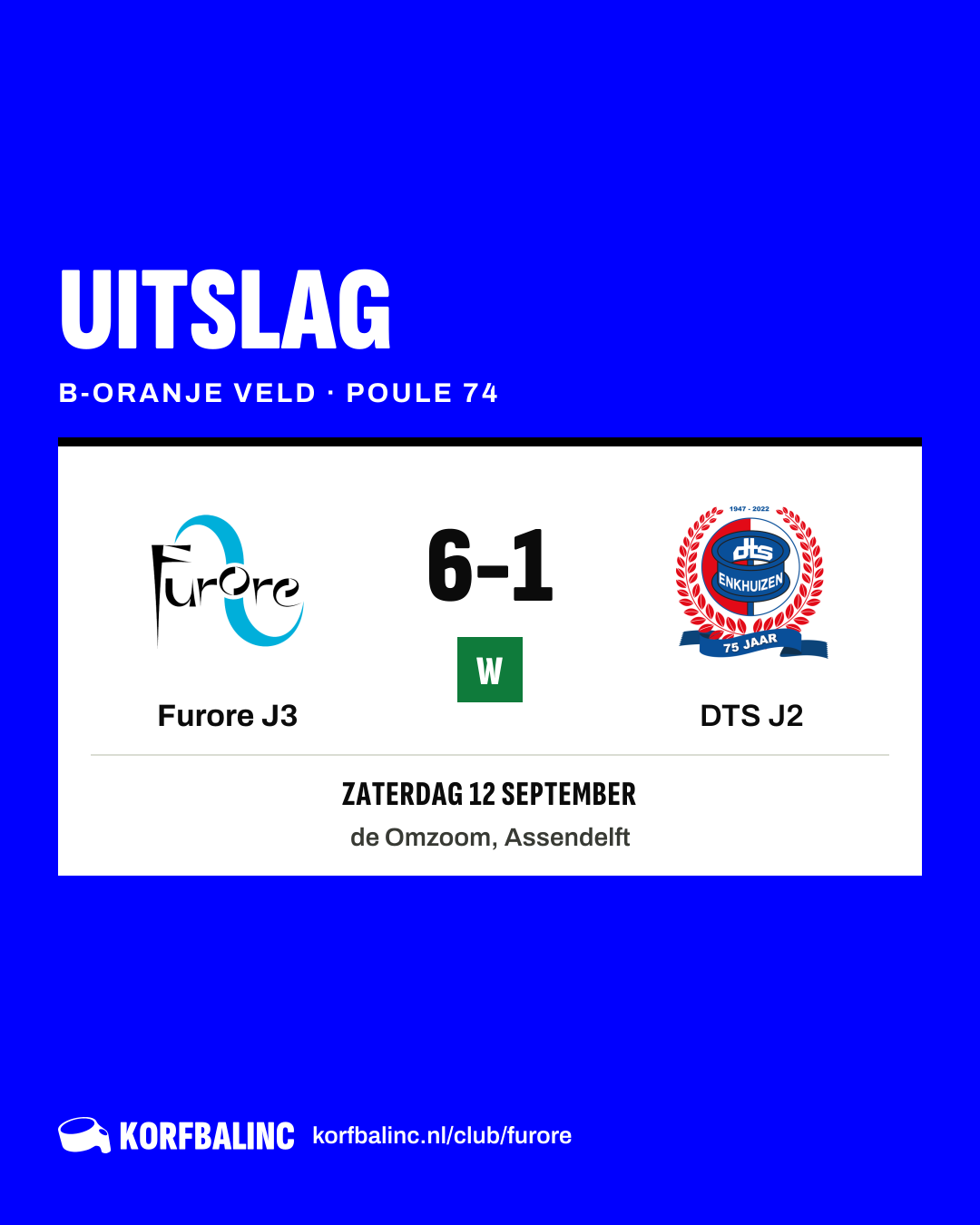 Furore J3 - DTS J2