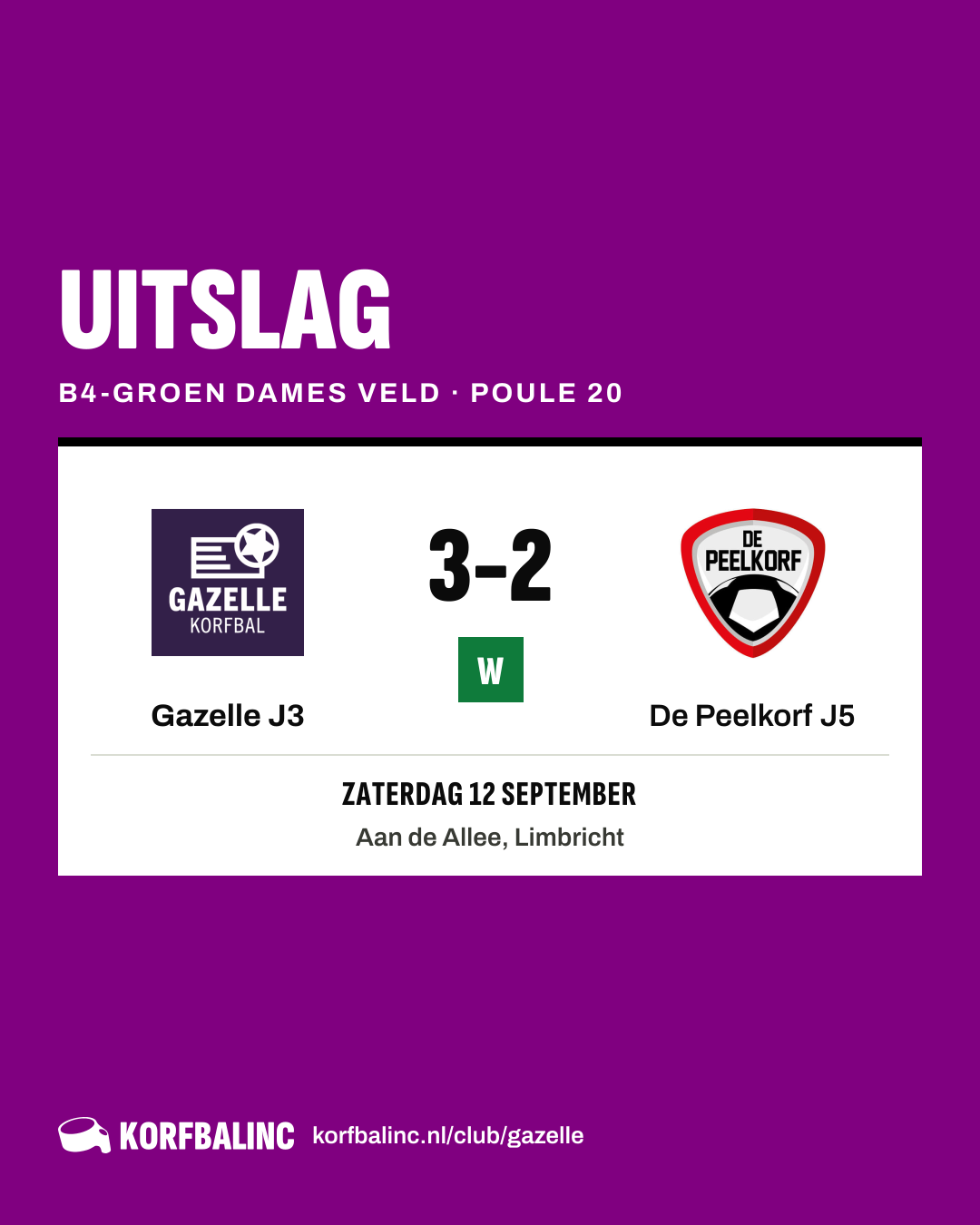 Gazelle J3 - De Peelkorf J5