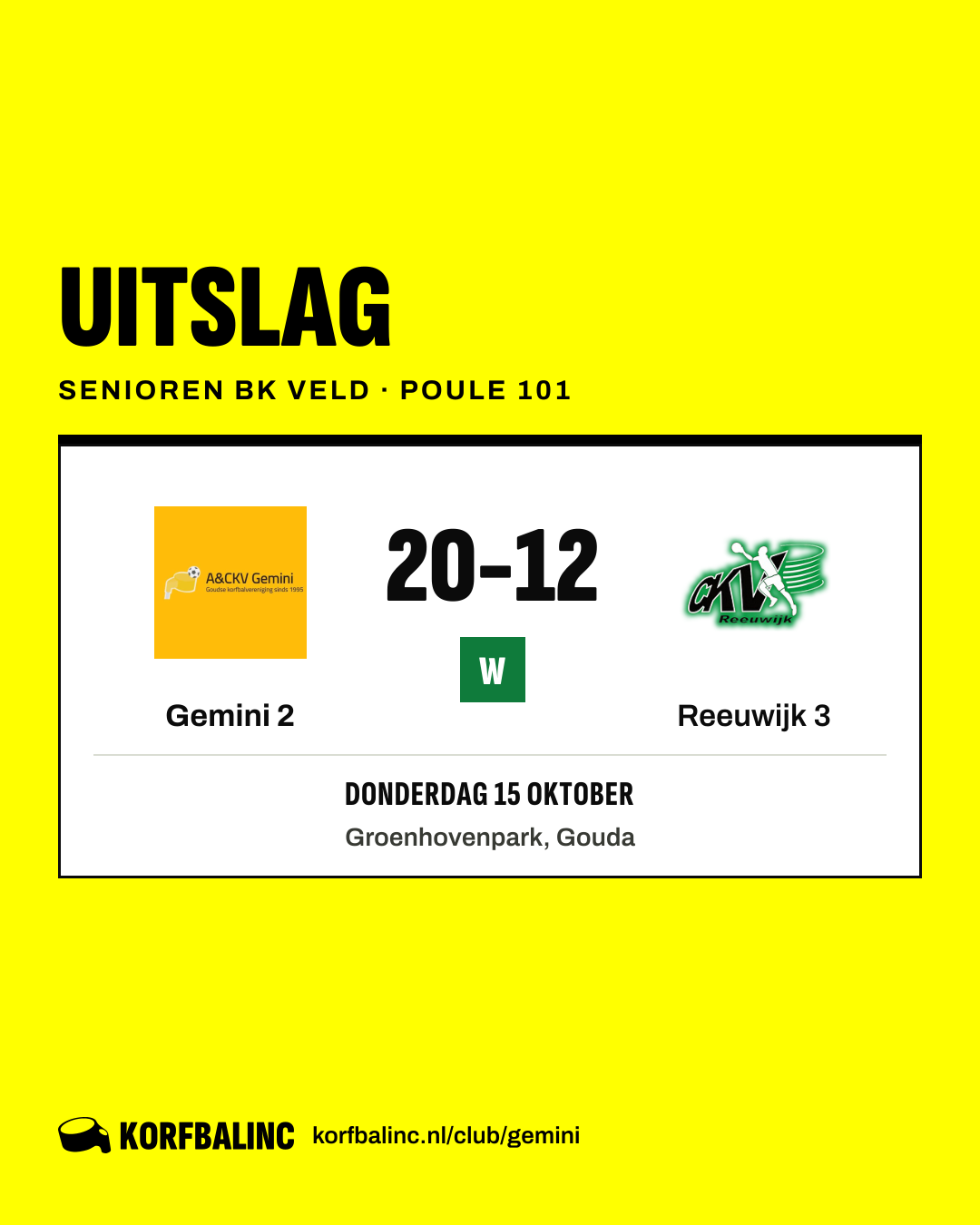 Gemini 2 - Reeuwijk 3