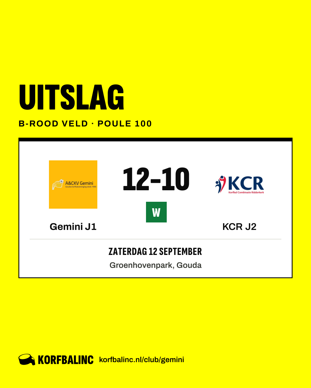 Gemini J1 - KCR J2