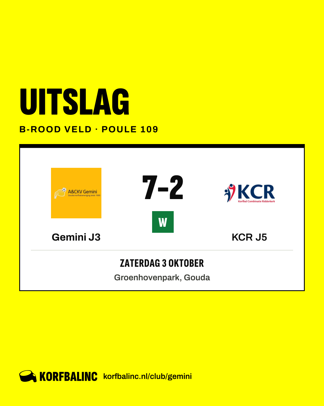 Gemini J3 - KCR J5