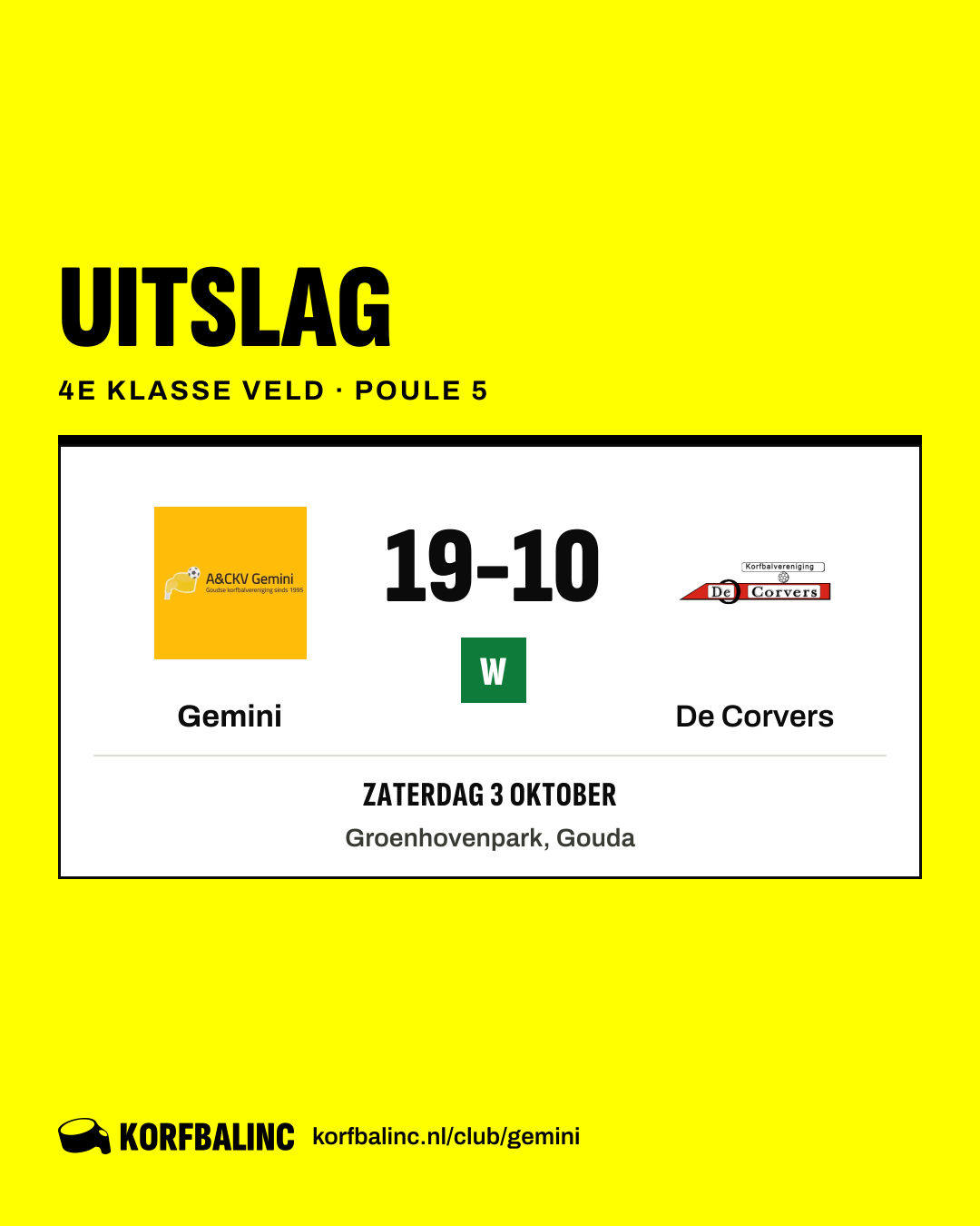 Gemini - De Corvers