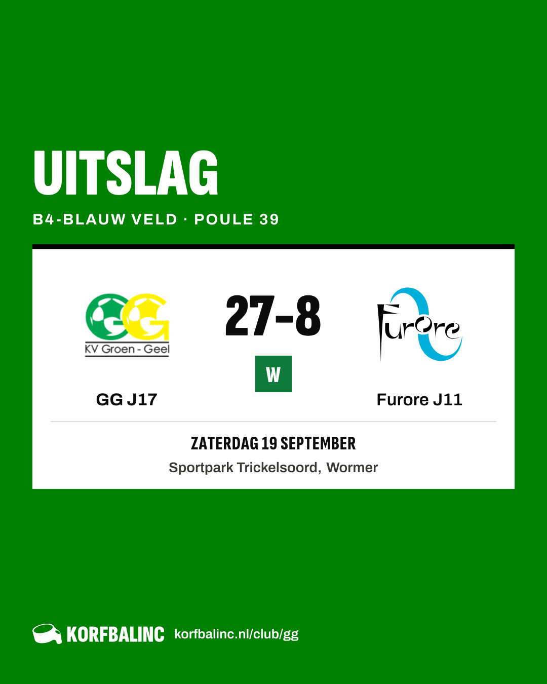 GG J17 - Furore J11