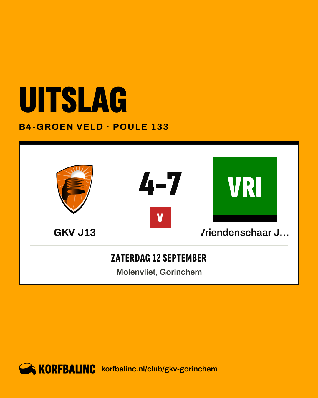 GKV J13 - Vriendenschaar J16