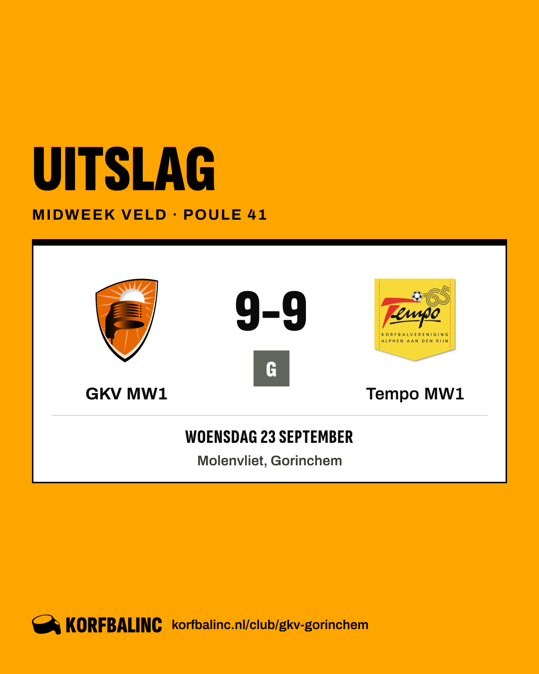 GKV MW1 - Tempo MW1