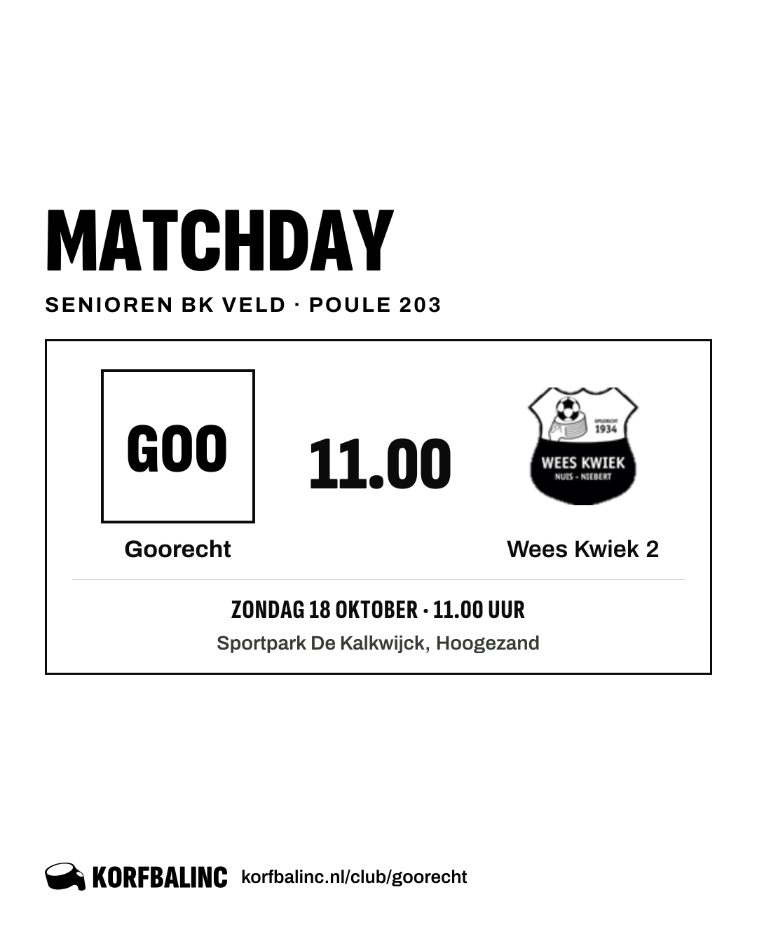 Goorecht - Wees Kwiek 2