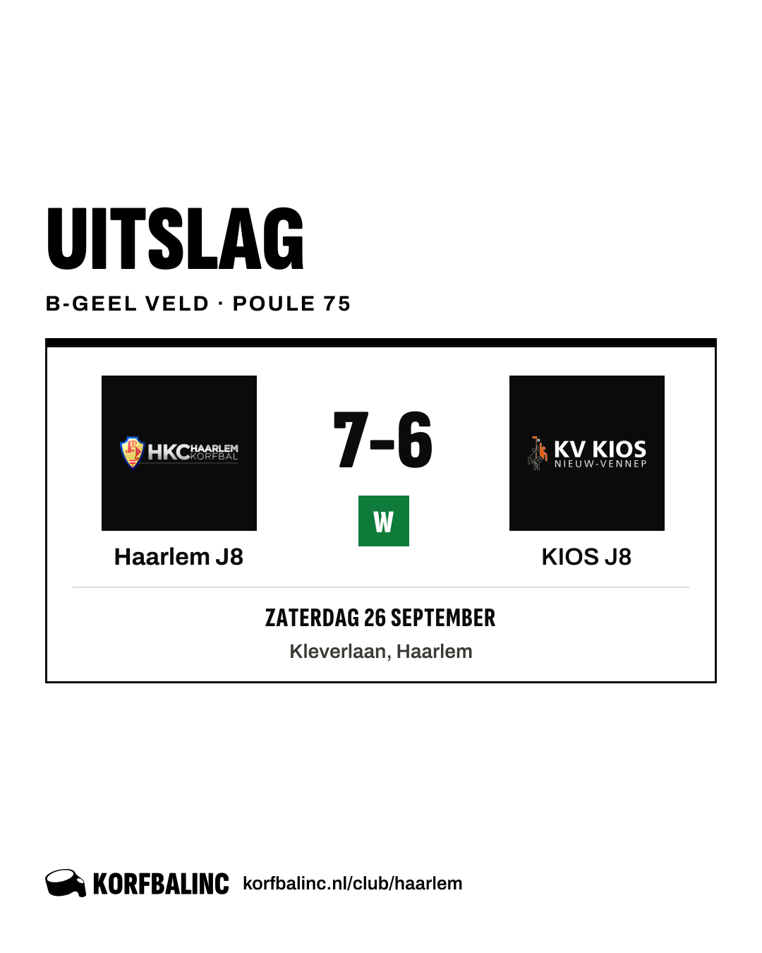 Haarlem J8 - KIOS J8