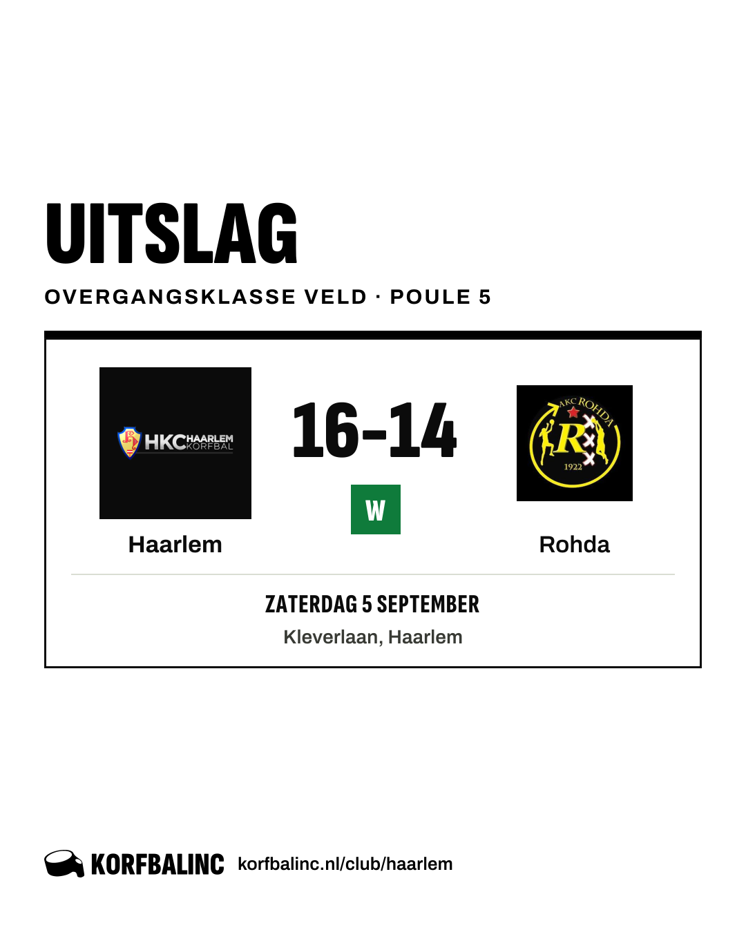 Haarlem - Rohda