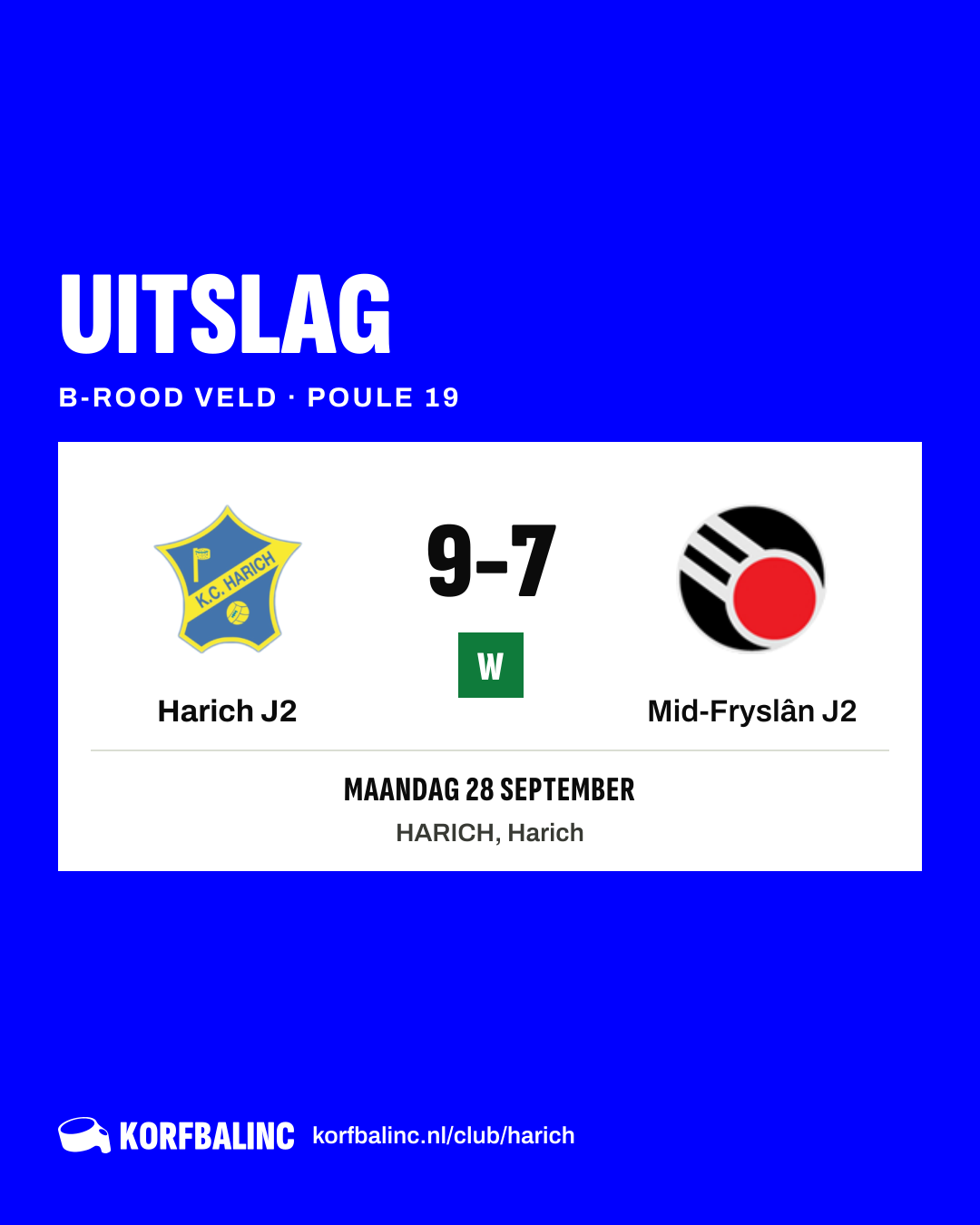 Harich J2 - Mid-Fryslân J2