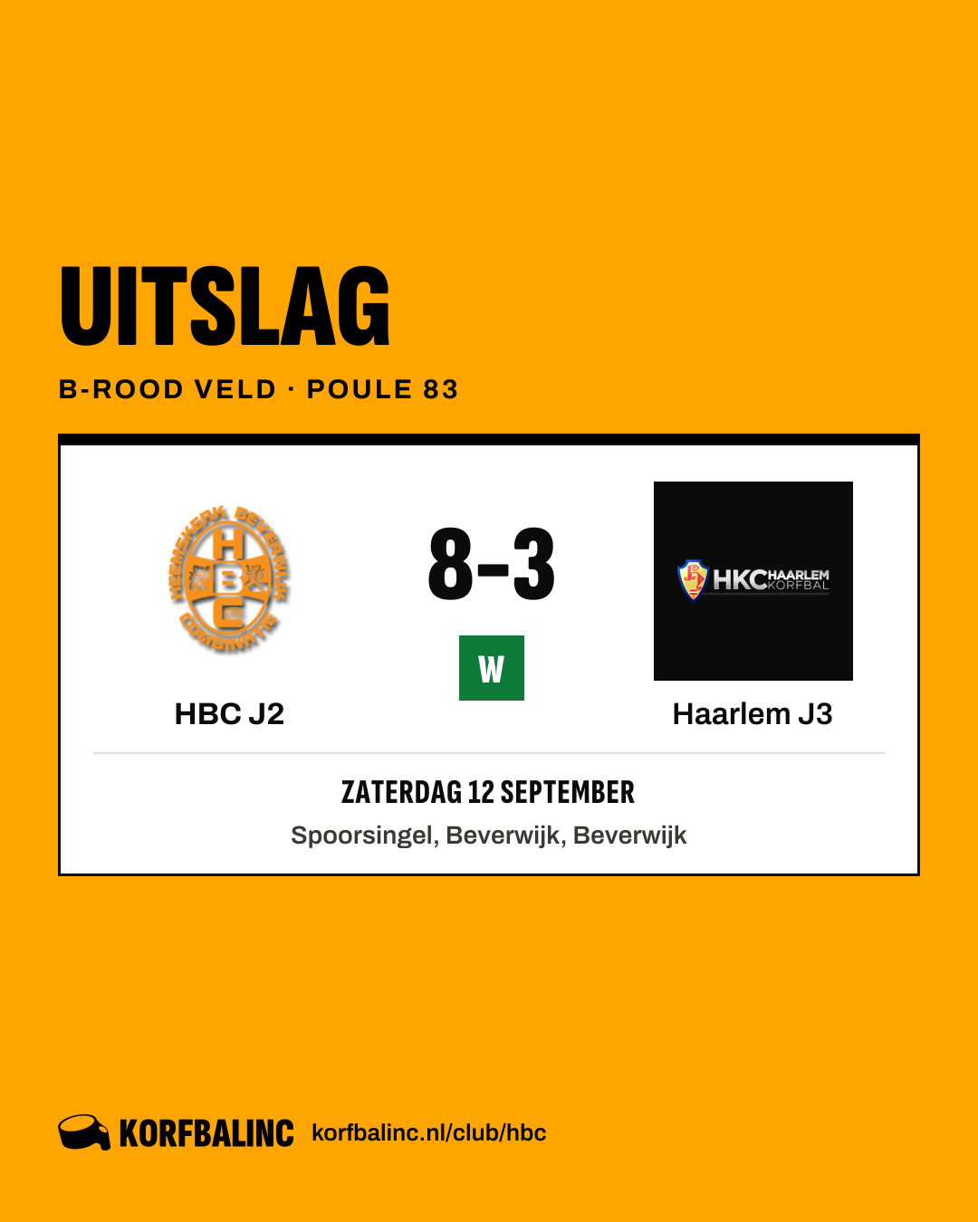 HBC J2 - Haarlem J3