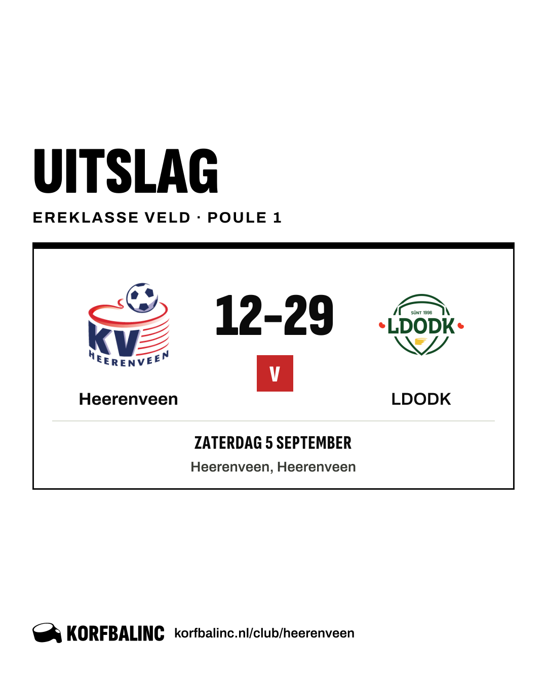 Heerenveen - LDODK
