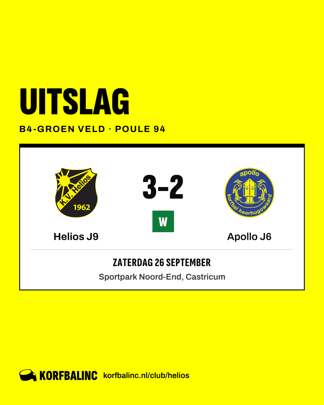 Helios J9 - Apollo J6