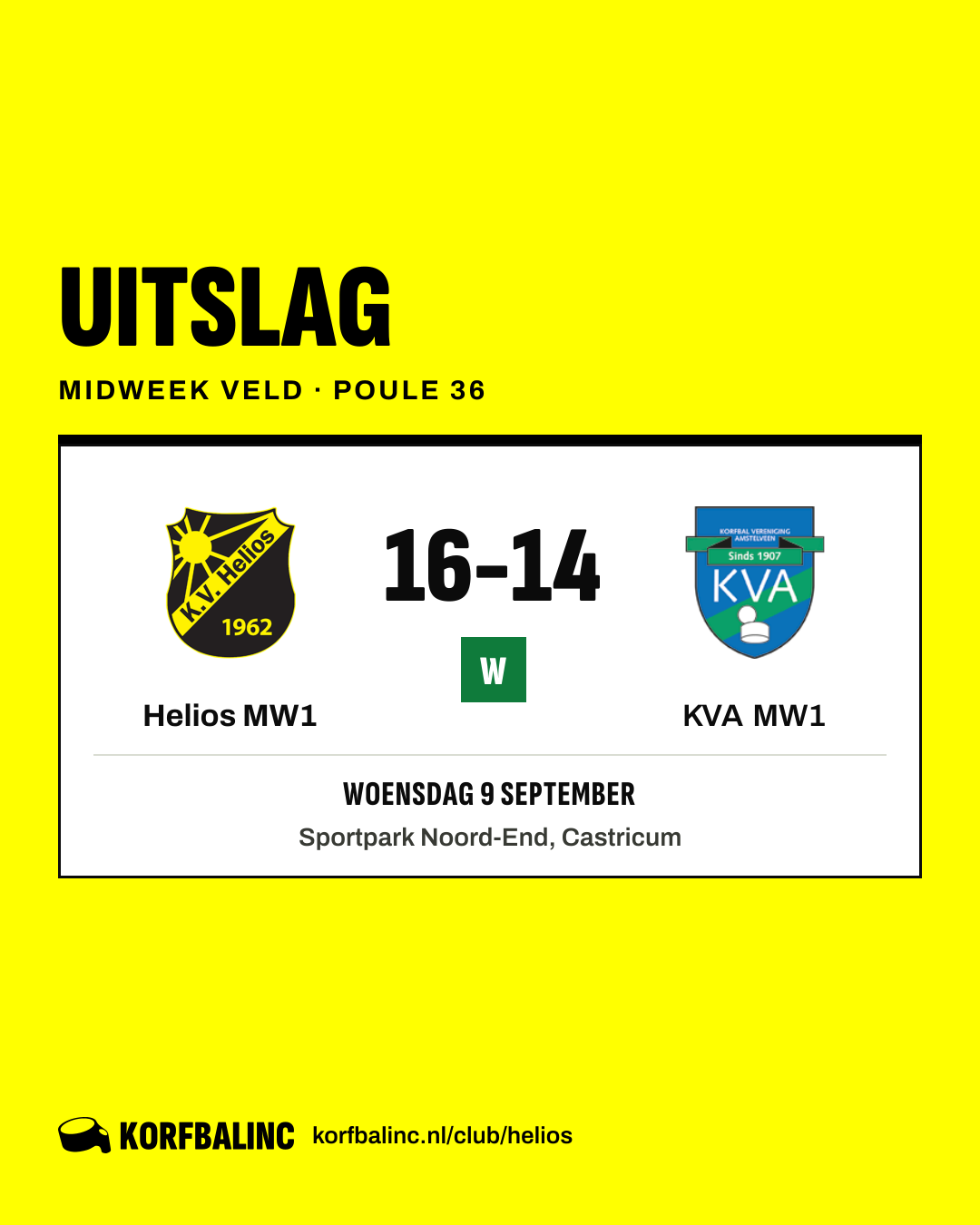 Helios MW1 - KVA MW1