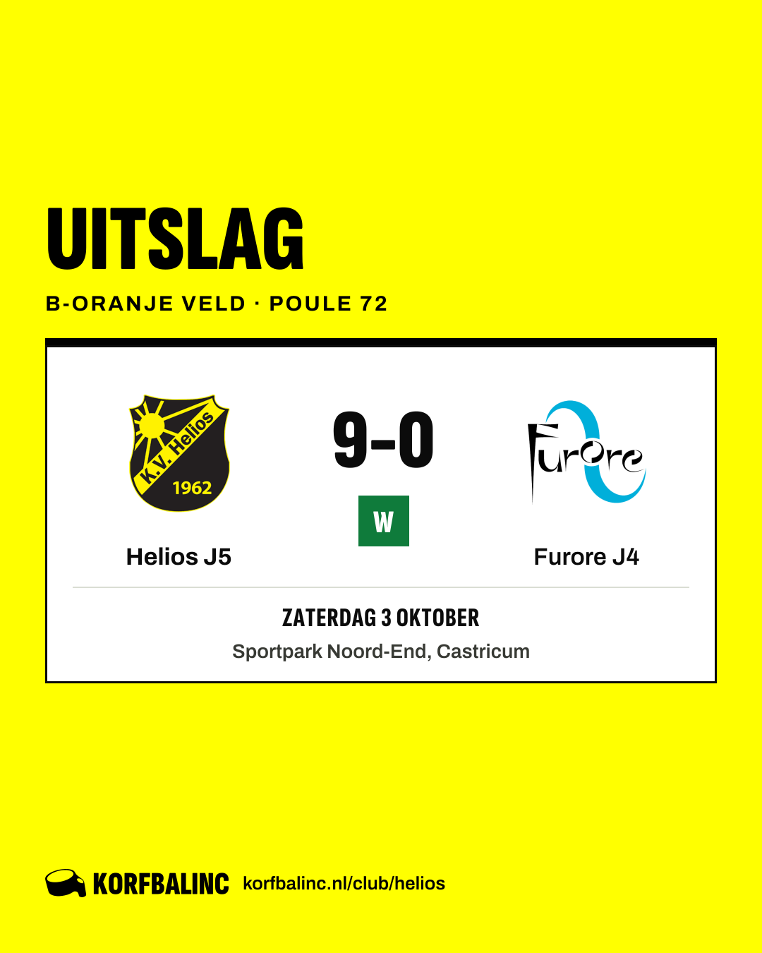 Helios J5 - Furore J4