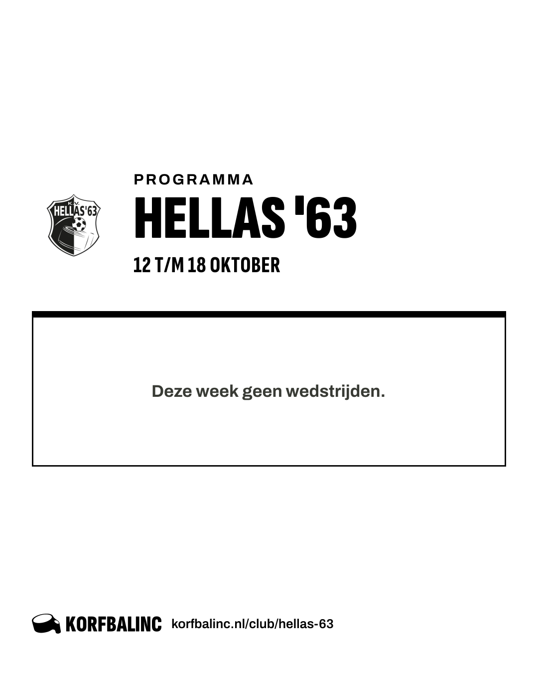 Uitslagen Hellas '63
