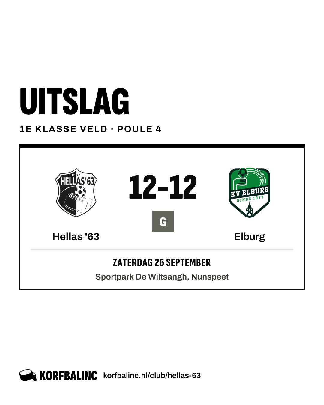 Hellas '63 - Elburg