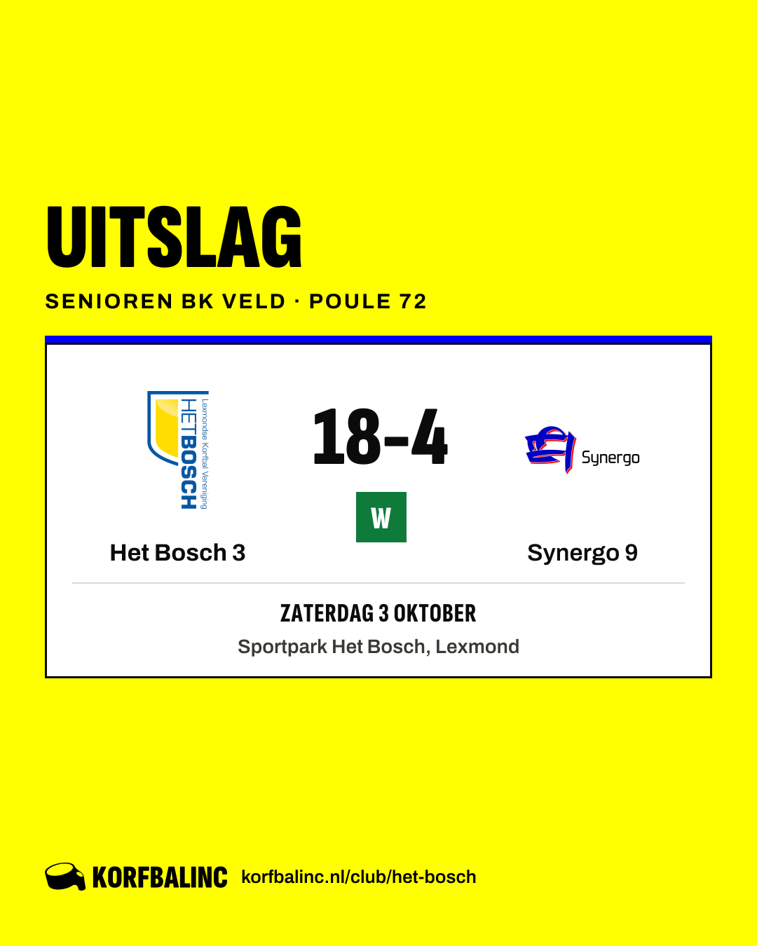 Het Bosch 3 - Synergo 9