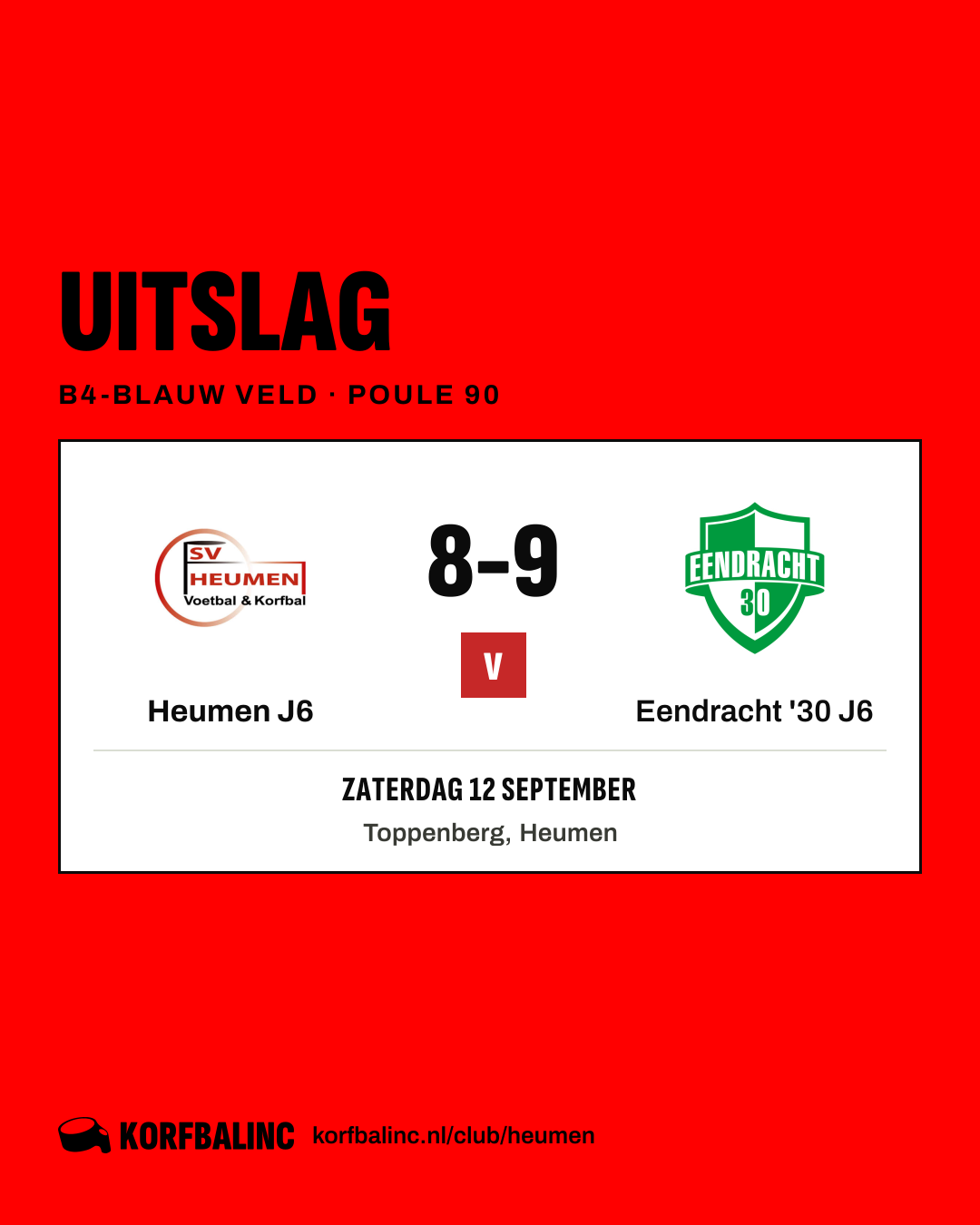 Heumen J6 - Eendracht '30 J6