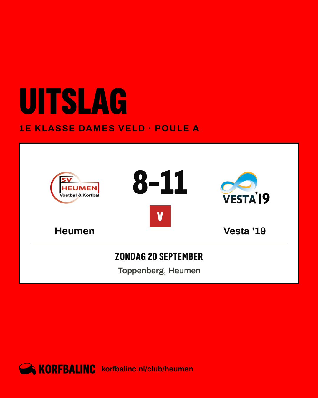 Heumen - Vesta '19