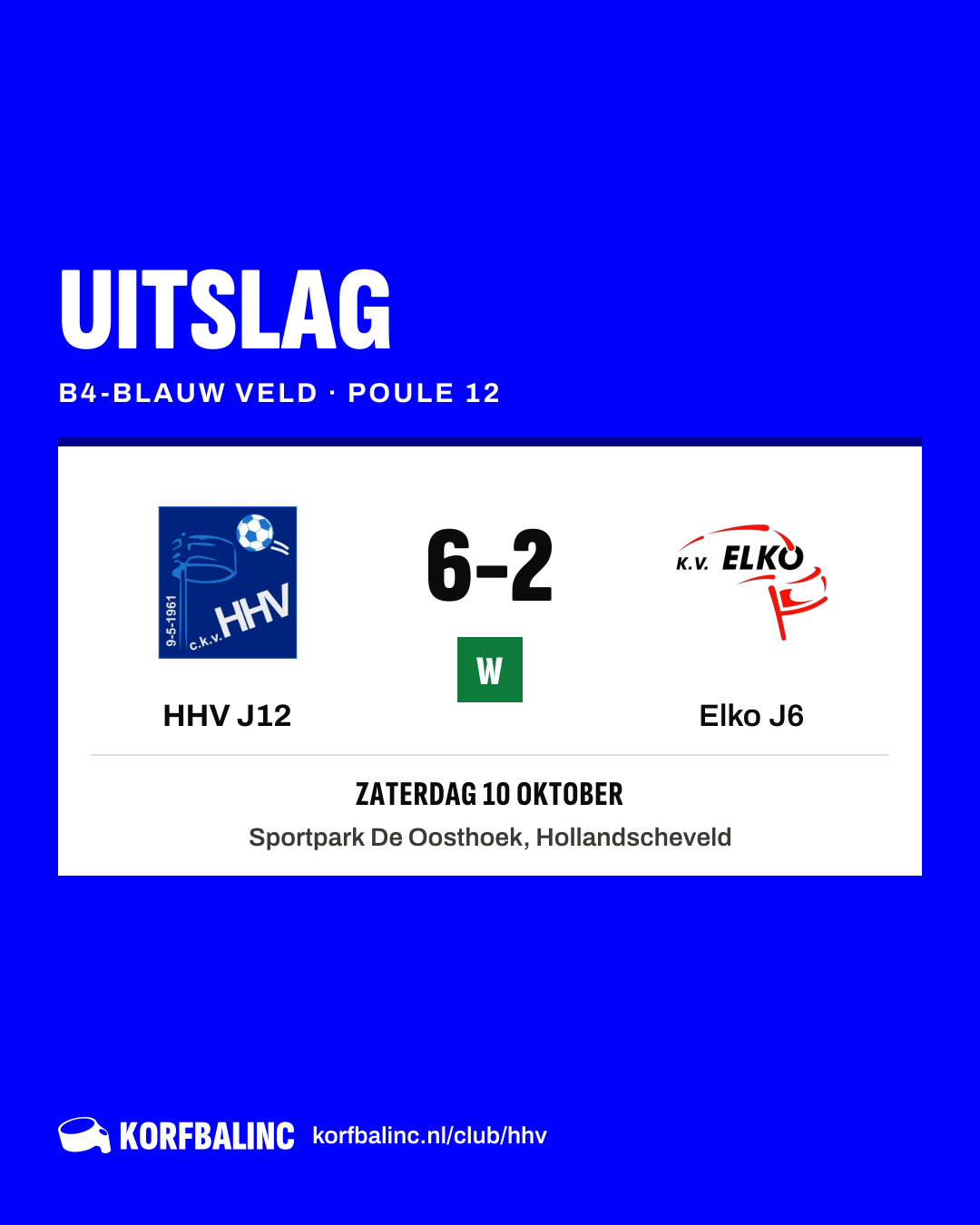 HHV J12 - Elko J6