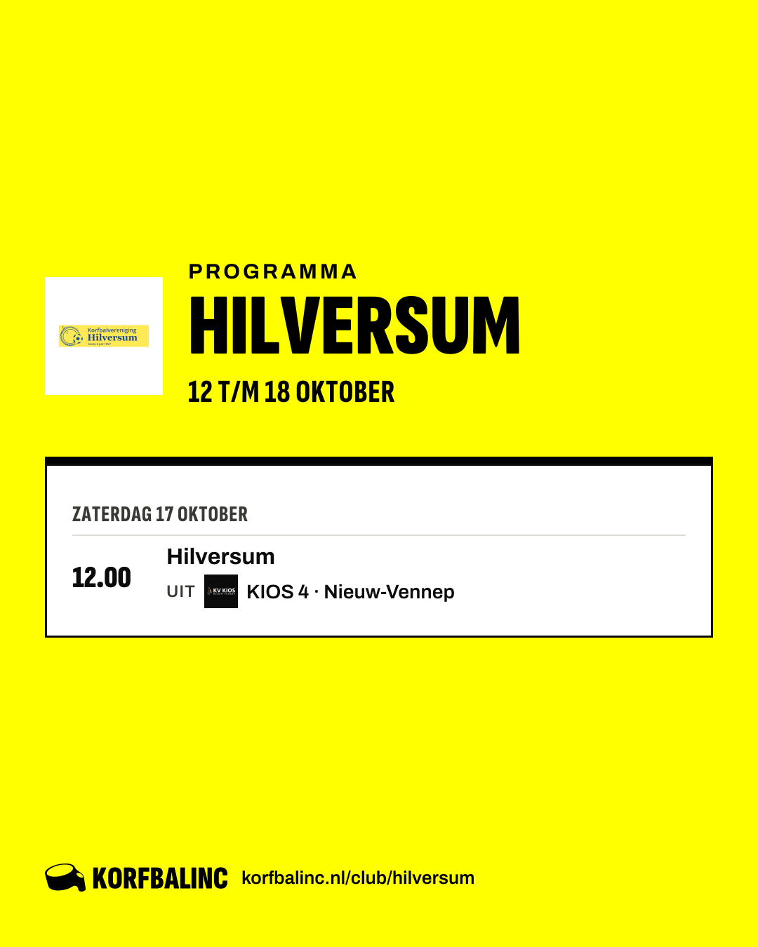 Uitslagen Hilversum